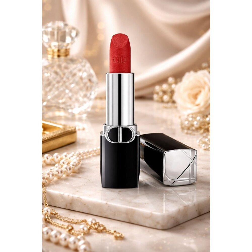 Christian Dior Rouge Together Velvet #846 Lip Stick Hydrating Refillable NEW